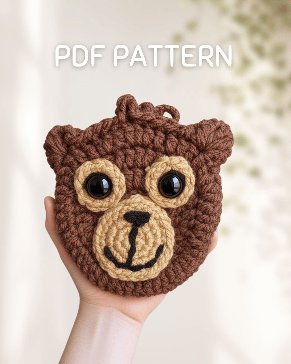 Baba The Bear Bag PDF Pattern
